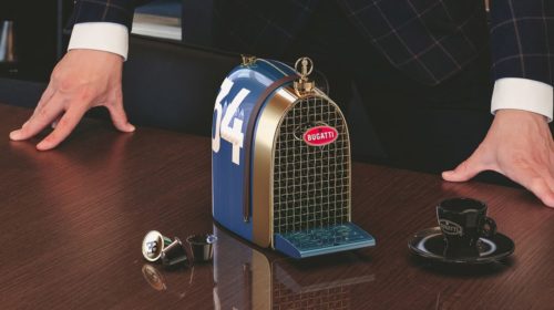A Bugatti espresso machine to drink coffee at full speed