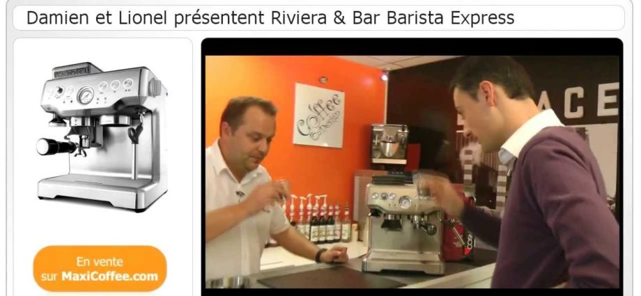 Riviera & Bar Barista Express | Machine expresso