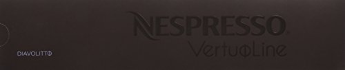 10 Capsules Nespresso VertuoLine Espresso, Diavolitto