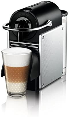 Nespresso by De'Longhi EN124SAE Original Espresso Machine Bundle with Aeroccino Milk Frother by De'Longhi, 2.3, Aluminum