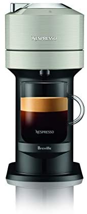Breville-Nespresso USA BNV550GRY1BUC1 Vertuo Next with Aeroccino3 single serve brewing machine, Light Grey