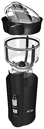 Mr. Coffee 12 Cup Electric Coffee Grinder with Multi Settings, IDS77-RB,Black,3 Speed