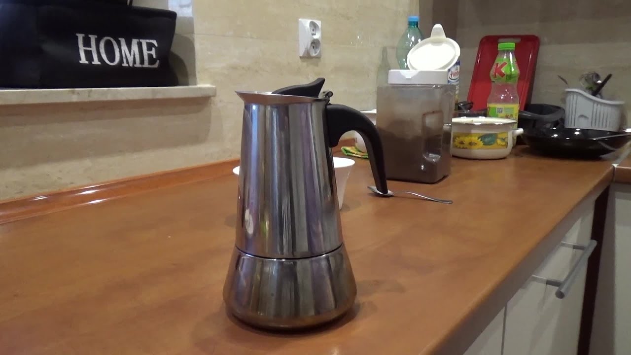 How to use espresso maker - moka pot - presentation