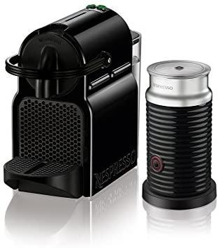 Nespresso by De'Longhi EN80BAE Original Espresso Machine Bundle with Aeroccino Milk Frother by De'Longhi, 1-(Pack), Black