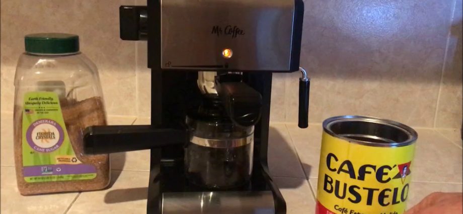 How to use Mr Coffee steam Espresso & Cappuccino