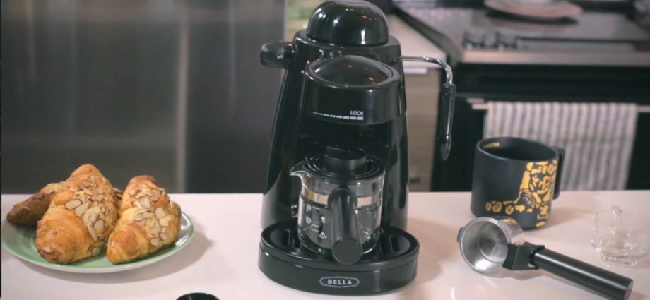BELLA Steam Espresso Maker-How To-Cappucino Recipe